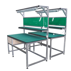 Iluminación de cajón de mesa de banco de trabajo de perfil de aluminio de taller personalizado para taller médico o producción de iluminación